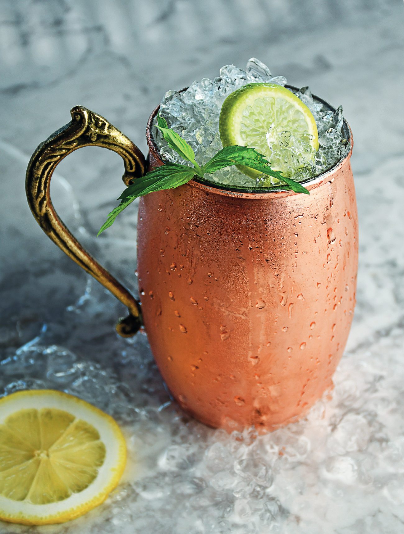 A Moscow Mule for your Christmas cocktail menu