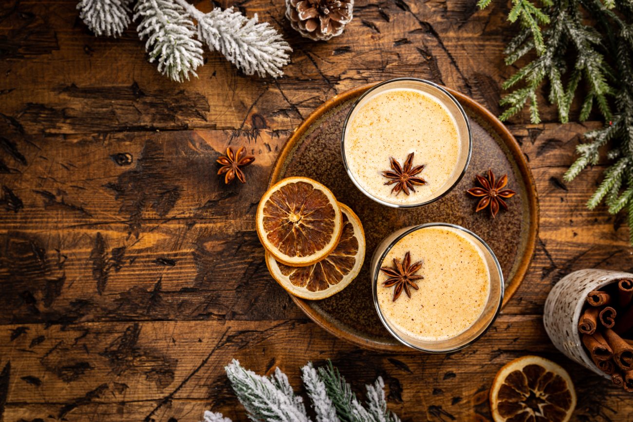 eggnog is the perfect holiday drink idea