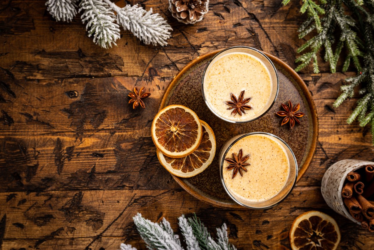 eggnog is the perfect holiday drink idea